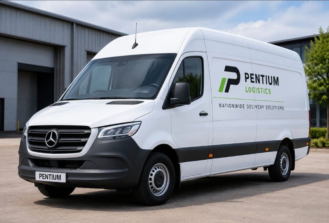 Pentium Logistics Mercedes Sprinter panel van